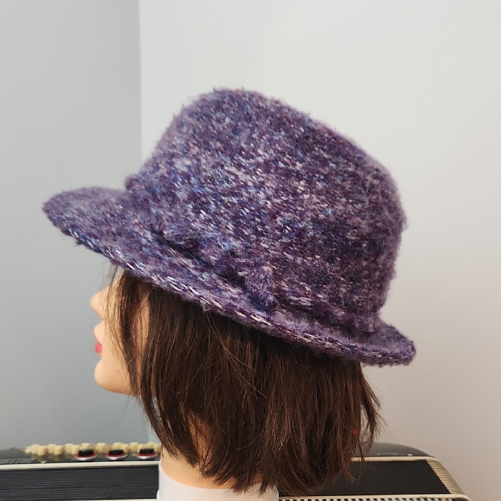 BEAUTIFUL PURPLE FEDORA